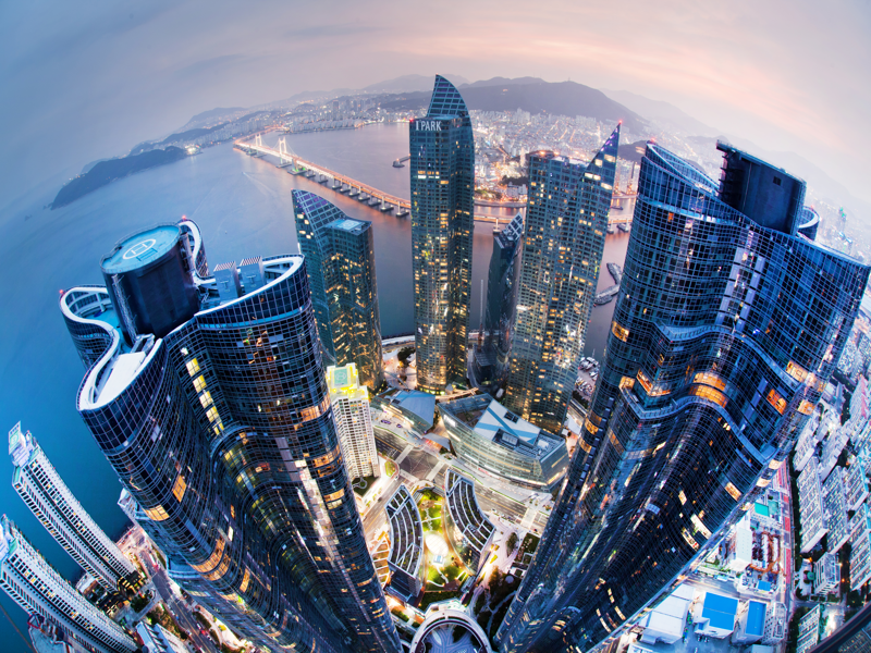 Busan - Tàu lửa ven biển Haeundae Blueline Train - Làng bích họa Gamchoen (3 đêm khách sạn)